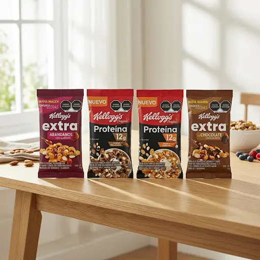 Empaque flexible Kellogg's Pouches